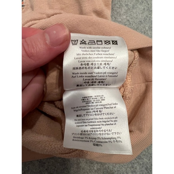 Soft Gallery Chaz Sweatshirt Kids 6Y Sequin Embroidered Flamingo Pullover Peach - Picture 8 of 16